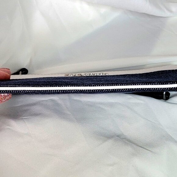 Kate Spade Cameron Denim Colorblock Medium L-Zip Wristlet, Retail: $75, NWOT - Picture 7 of 10